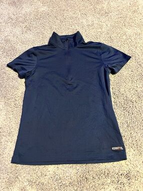 Youth medium Kerrits navy riding top